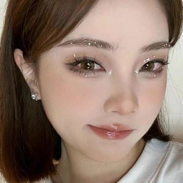 🔥熱銷爆款🔥演唱會臉貼鑽追星妝容山根鑽閃鑽鑽石妝容珍珠春節兒童舞臺表演貼✨好物甄選