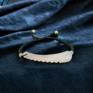 【招財神獸】冰種翡翠貔貅編織手鍊|天然緬甸玉翡翠A貨|送禮