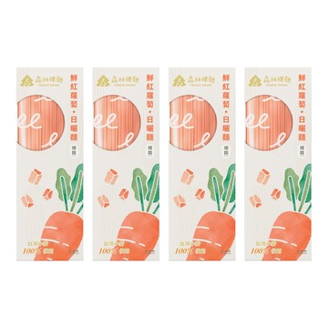 FOREST NOODLES 森林麵食 森林裸麵 鮮紅蘿蔔口味  400g  4盒