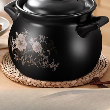 砂鍋燉鍋家用燃氣陶瓷鍋煲湯鍋耐高溫干燒不裂煤氣灶沙鍋湯煲石鍋