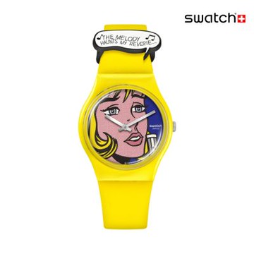 Swatch REVERIE BY ROY LICHTENSTEIN THE WATCH 經典手錶/男錶/女錶/瑞士製造 SO28Z117 (34mm)