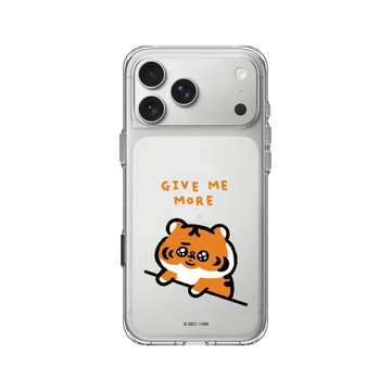 iPhone 17 Pro Max Clear Case（相機按鈕） 透明 - XIAO LAO FU 小勞撫 - 霸託給我多一點