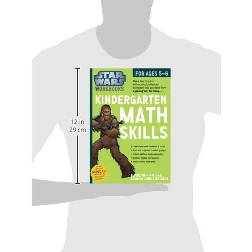 Star Wars Kindergarten Math Skills, for Ages 5ー6 (Star Wars Workbooks)