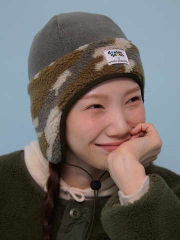 Mignon Fleece Hat (Khaki)