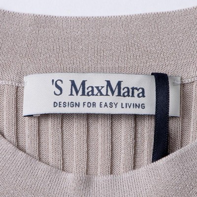 エス マックス マーラ 'S MAX MARA クルーネック セーター リブニット ニット/セーター 93660229 0003 001 |  LINEショッピング