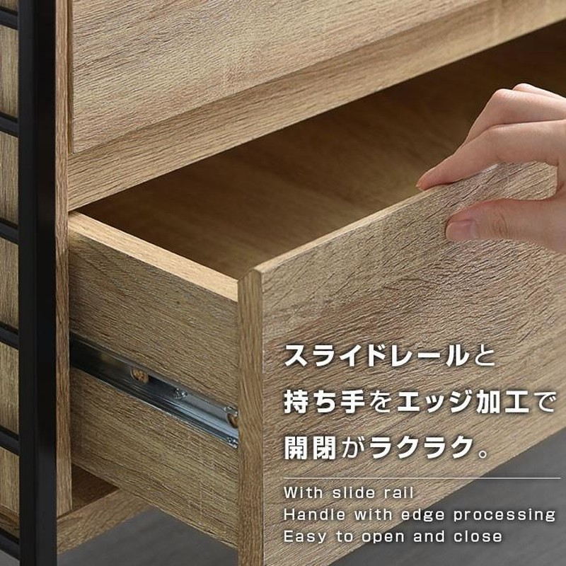 スライド木製棚キャビネットボックス