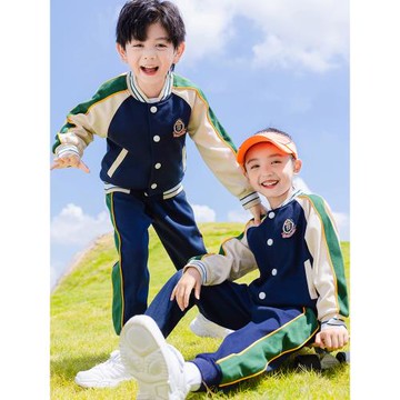 春秋裝一年級兩件套小學生校服