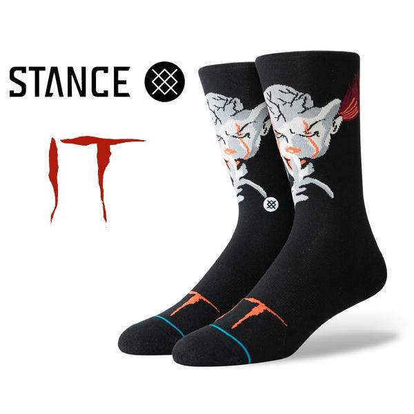 スタンスソックス it STANCE PENNYWISE BLACK m545c19pen-blk メンズ 靴下 EVERYDAY LIGHT  CUSHION COMBED COTTON CREW HEIGHT 通販 LINEポイント最大0.5%GET LINEショッピング