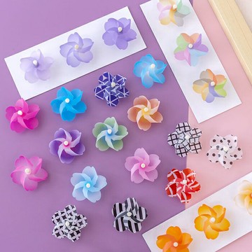 [Hare.D]現貨 3入櫻花 風車 冰箱磁鐵 裝飾磁鐵 小裝飾 佈置 居家裝飾