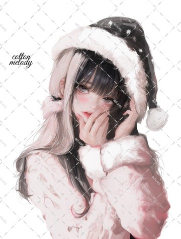 original sticker no.7509 人物貼紙 原創貼紙 人物貼紙 女孩貼紙 原創人物貼紙