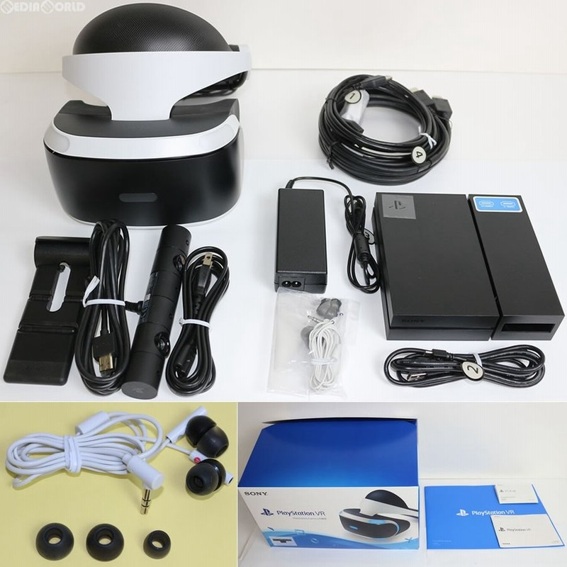 贈与 メディアワールド 中古即納 {訳あり}{OPT}PlayStation VR プレイステーションVR PSVR PlayStation  Camera同梱版 ソニー CUHJ-16001 20161013
