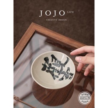 JOJO'S L. PD.stroll.高腳茶點盤仿古果盤禪意點心碟陶瓷 | 信步