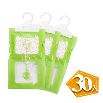 掛式除濕包30入 除濕袋 可掛式 衣櫃 防潮 除臭 吸濕 除濕 除溼 除濕包 除溼包 乾燥劑【B009-30】