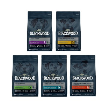 BLACKWOOD 特調系列犬用寵糧 24磅/10.9公斤(狗飼料 幼犬 低卡保健 成犬活力 全齡 中大型犬)