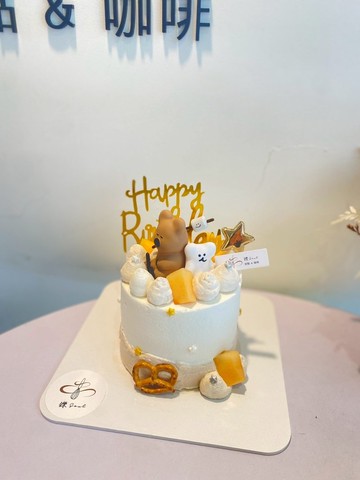 bobo客製化主題蛋糕 公仔蛋糕 客製化 生日蛋糕 鑠甜點 紀念日