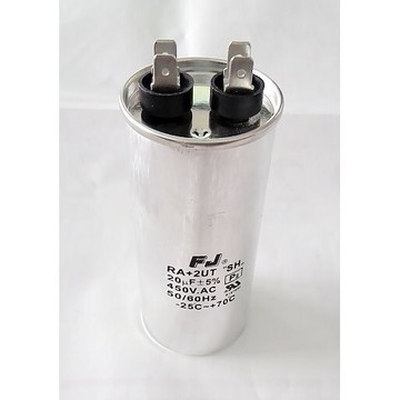 fj台灣製 ac啟動電容 運轉電容 20uf /450v 尺寸: 45x100冷氣壓縮機