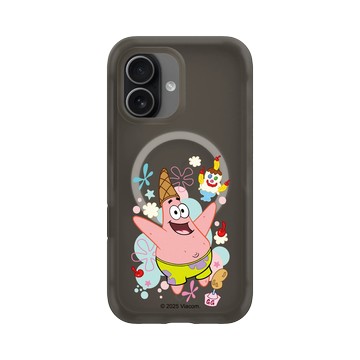 iPhone 17 AirX 本質黑 - 海綿寶寶 SpongeBob - 派大星最愛冰淇淋