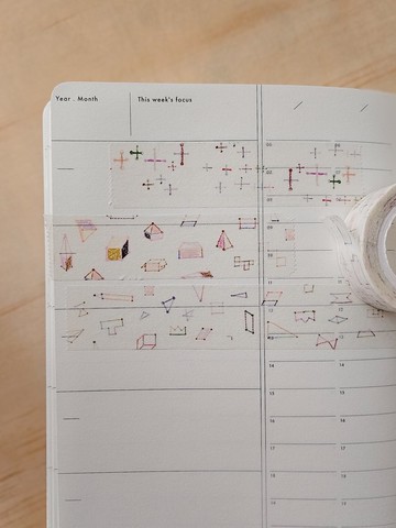 連連看 和紙膠帶
