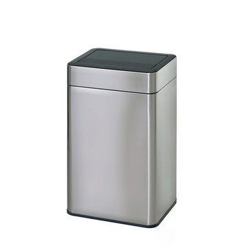 ELPHECO｜60L 不鏽鋼雙開除臭炫光感應垃圾桶 ELPH248DU