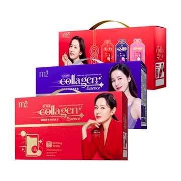 【m2美度】超能膠原飲禮盒/膠原晚安飲禮盒/膠原御守禮盒(30入/任選3盒) 孫藝珍推薦