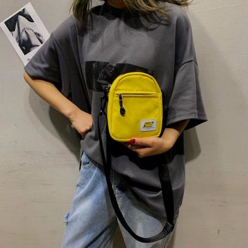 斜挎手機袋男韓版學生ins嘻哈零錢小包夏季百搭情侶單肩蹦迪包女