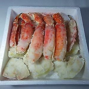 かに カニ タラバガニ king crab ボイル ハーフポーション むき身 800g 化粧箱入り