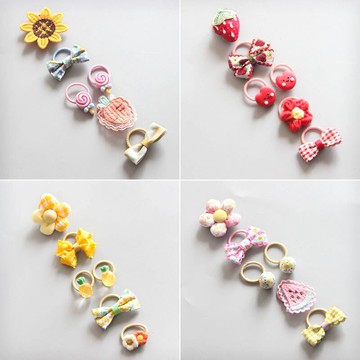 女寶寶頭繩不傷發小小號嬰兒拇指發圈扎啾啾小皮筋兒童發量少發繩