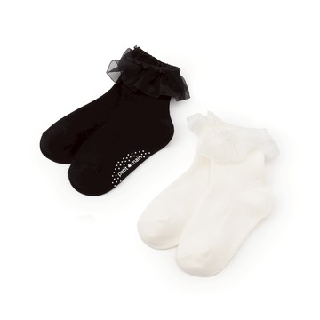petit main 品牌旗艦店  荷葉邊短襪（Frill Socks）【日本直接出貨】