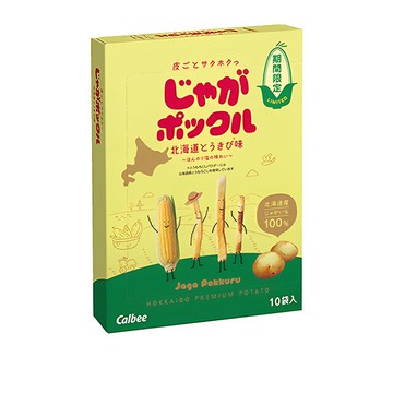 Calbee 卡樂比 北海道薯條三兄弟 北海道玉米風味