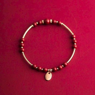 硃砂手鍊 6mm 4mm