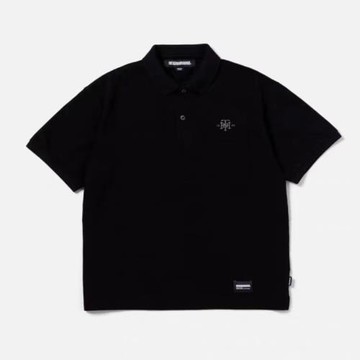 NBHD 日系口袋寬松半袖Polo衫夏季潮牌休閑短袖翻領透氣針織T恤男