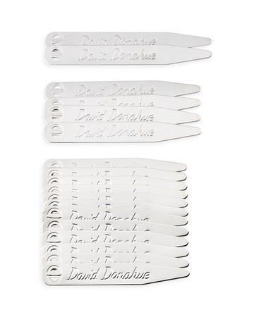 David Donahue 18-Pc. Brass Plated Collar Stays