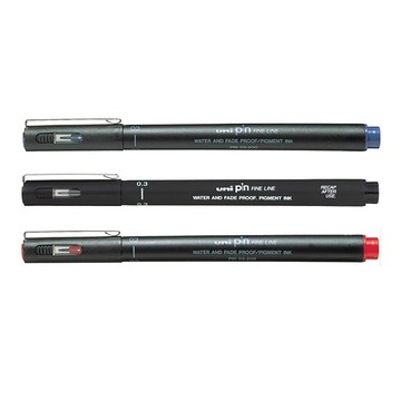 三菱 代用針筆  0.3mm 12支/盒 PIN03-200