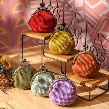 【原風藝站】鉤織口金包 | 原住民 族服 台灣印象