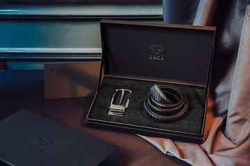 Classic X Belt 經典紋路兩面用皮帶