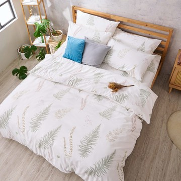 床包被套組(薄被套)-單人 / 奧地利天絲三件式 / 清夏綠影 台灣製