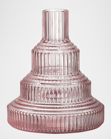 Light Pink Pavilion Vase