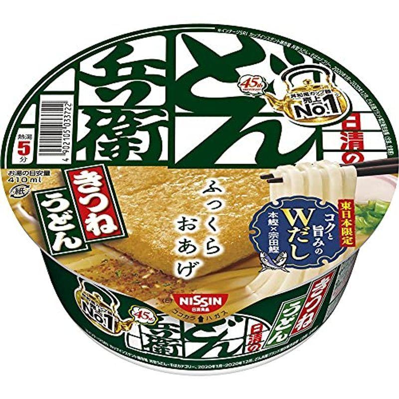 日清食品 どん兵衛 きつねうどん (東) 96gx12個