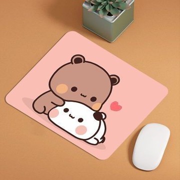 一二布布滑鼠墊 一二布布滑鼠墊 鼠標墊 滑鼠墊 卡通少女心ins風簡約筆記本學生小號電腦辦公鍵盤墊護