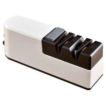 H&R 安室家 USB電動磨刀神器/自動磨刀器/磨刀石/家用磨刀器  1個  20 x 7.5 x 5.5cm  白色