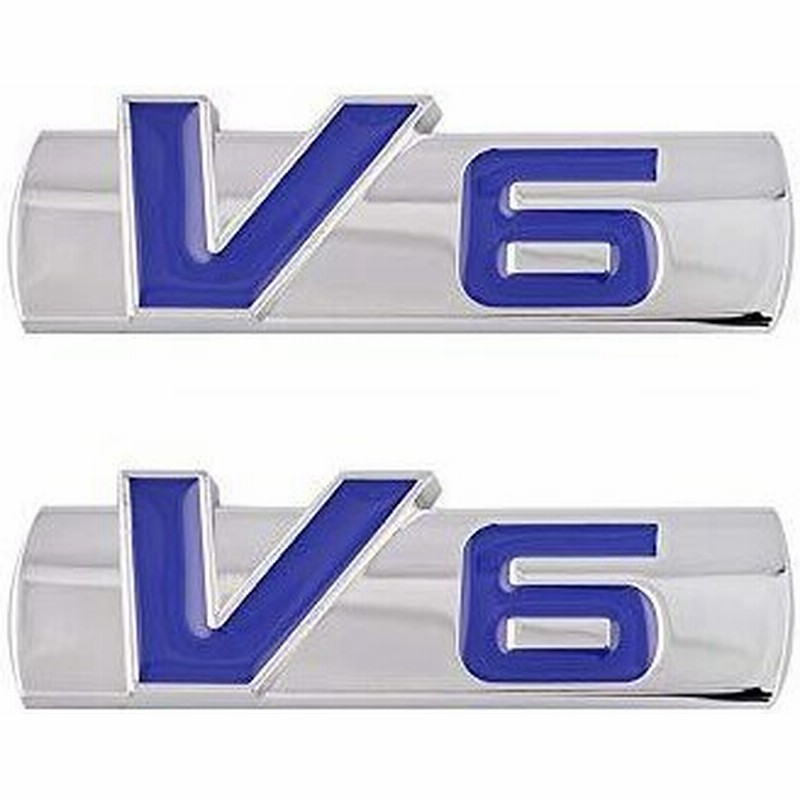 クロムメタル V6 オートエンブレム 交換用 1 8t フェンダー トランク 蓋 車 ロゴ バッジ ステッカー シル 通販 Lineポイント最大0 5 Get Lineショッピング