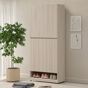 【Homelike】喜家居2.7尺四門高鞋櫃(2502)