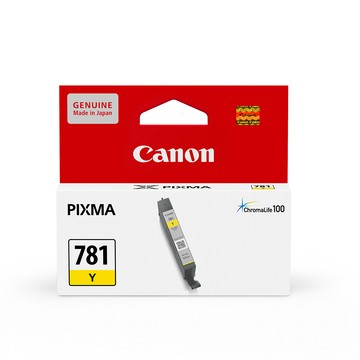 Canon CLI-781-Y 原廠黃色墨水匣