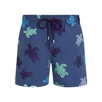 Ronde des Tortues 海龜漫游 限量訂製款 刺繡男士泳褲（L）