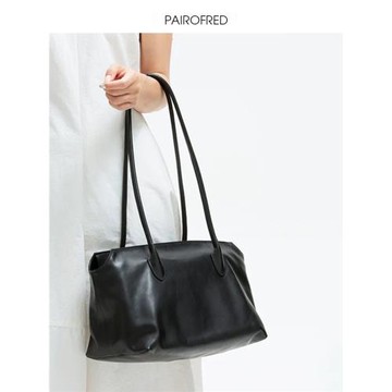 極簡風肉肉同款簡約女包通勤馬鞍皮長柄托特包小眾單肩包Terrase