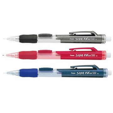 寒暑假必備【史代新文具】飛龍牌PENTEL PD255 SIDE FX 0.5mm 側壓自動鉛筆(1盒12支)