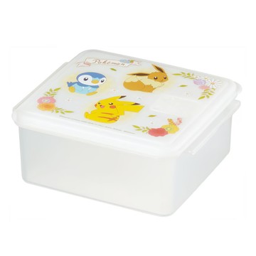 Skater 微波專用法國吐司調理盒 17 x 15 x 7.5cm 1000ml  寶可夢  1個