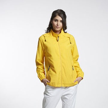 Sunrise黃色透氣網裡外套中性款-99322