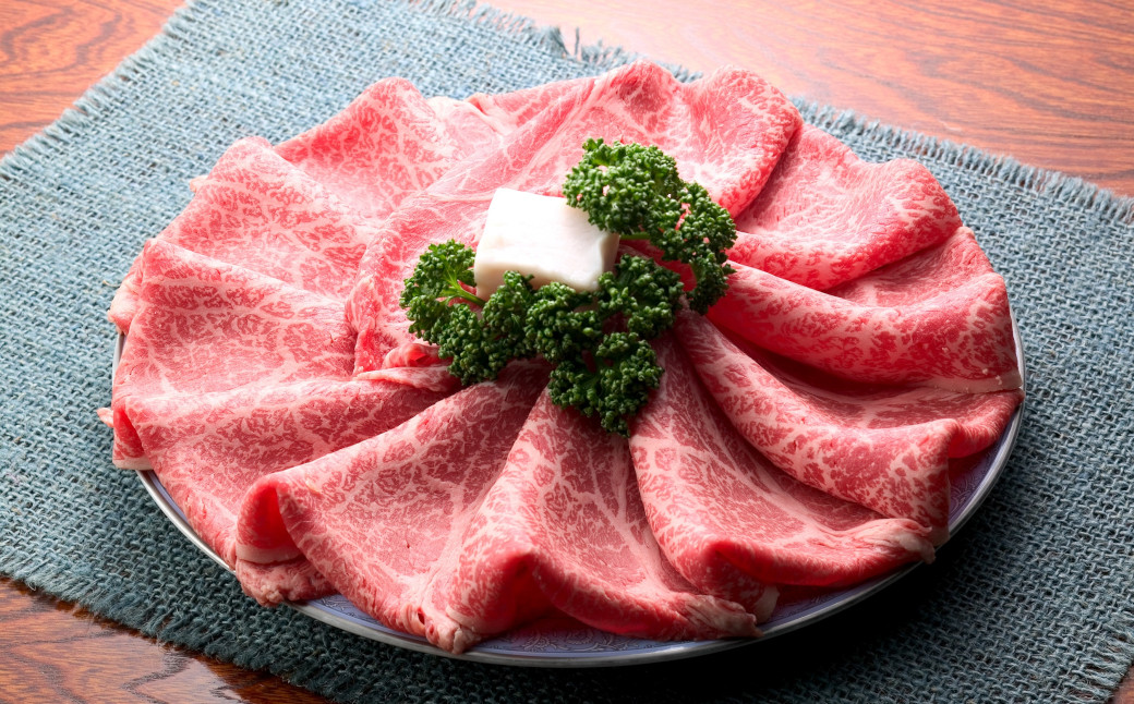 能登牛　モモ肉（しゃぶしゃぶ・すき焼き用）1ｋg