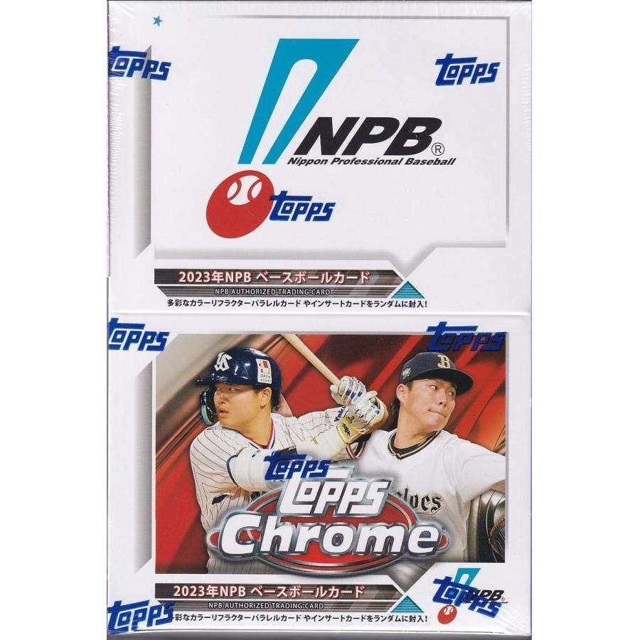 未開封ボックス 2023 Topps Chrome NPB トップスクローム プロ野球